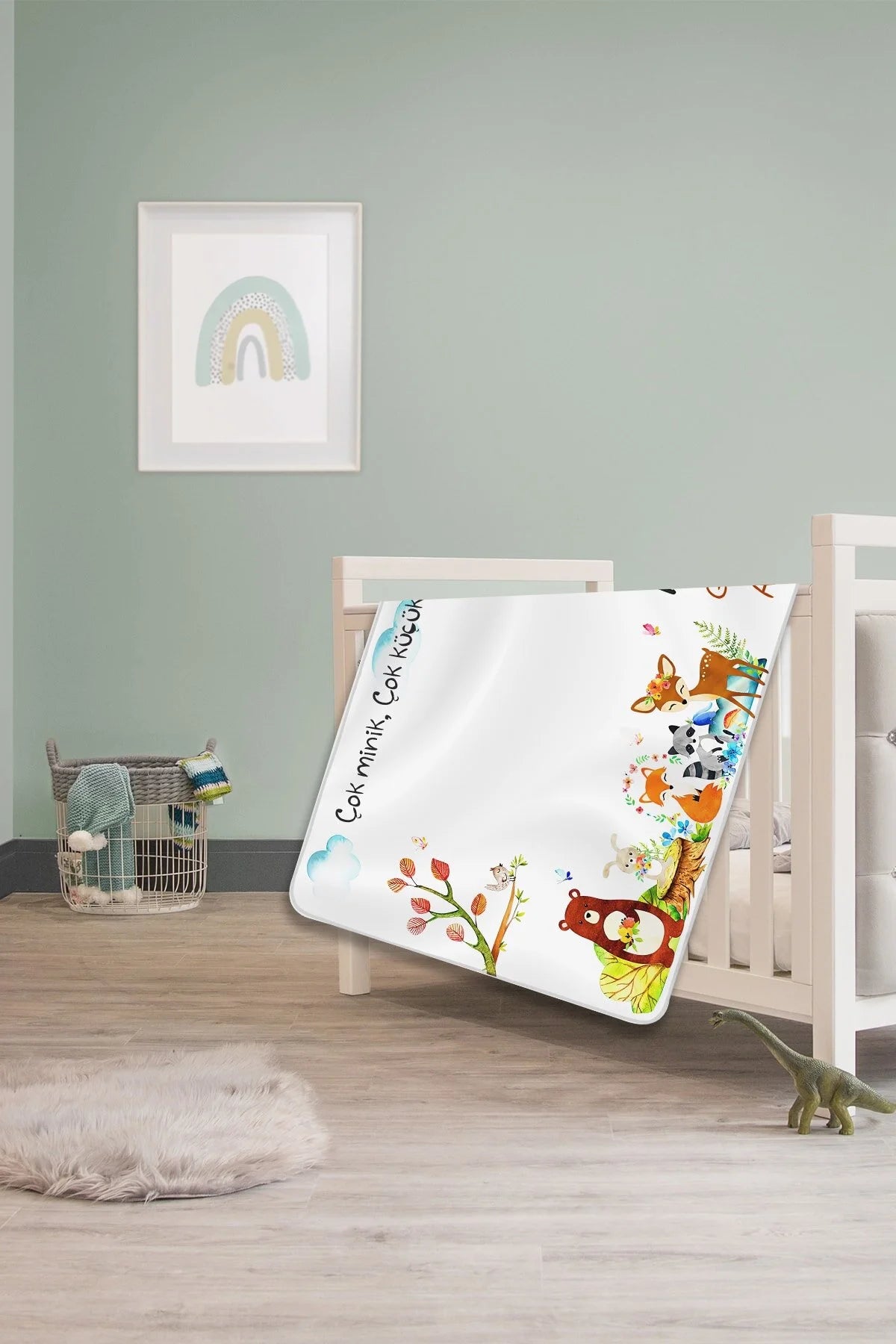 Yenidoğan Hediyelik Bebek Anı Battaniye Seti 150x100cm, Yeni Doğan Kız Erkek Bebek Hediyesi Anı Kart